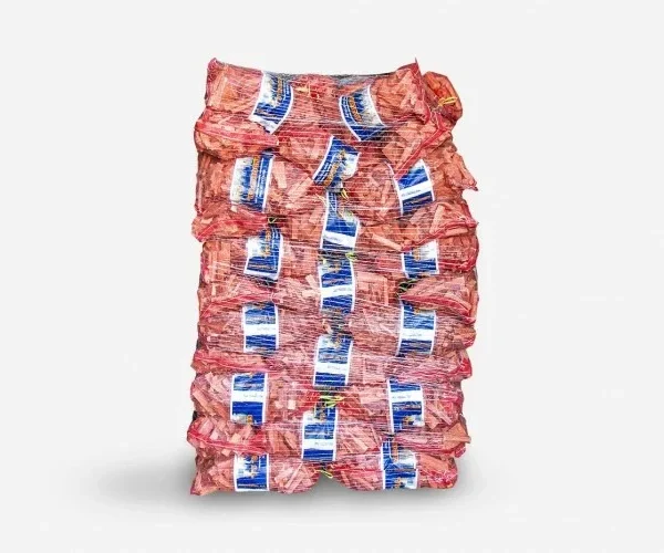 Palete com 66 Sacos de Acendalhas de Madeira – 6,5 kg Cada